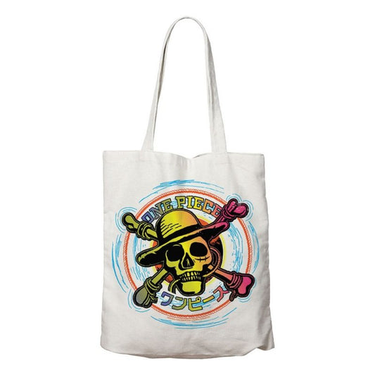 One Piece Jolly Roger shopping bag