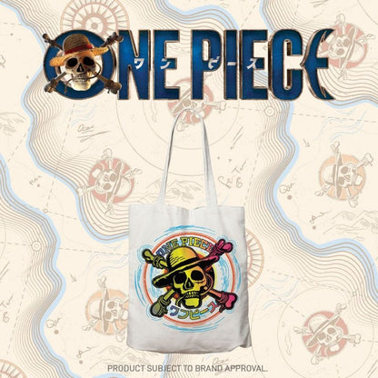 One Piece Jolly Roger shopping bag