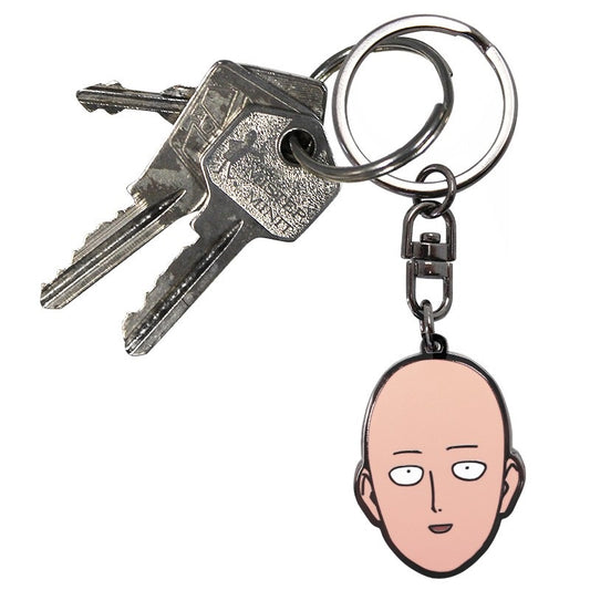 Saitama's Head Keychain - One Punch Man