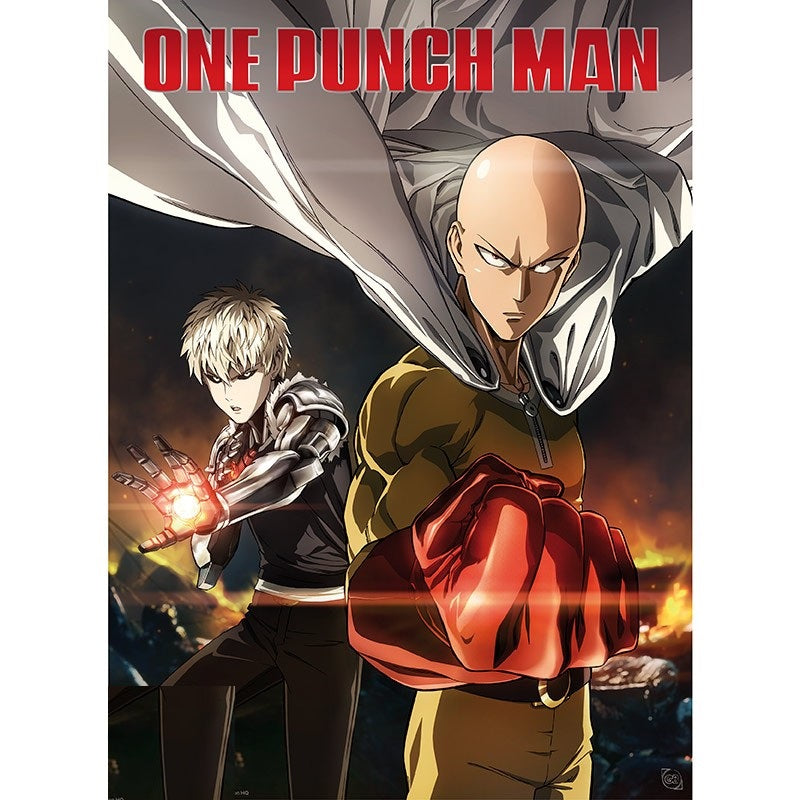 ONE PUNCH MAN - Set 2 Posters Chibi 52x38 - Saitama & Genos