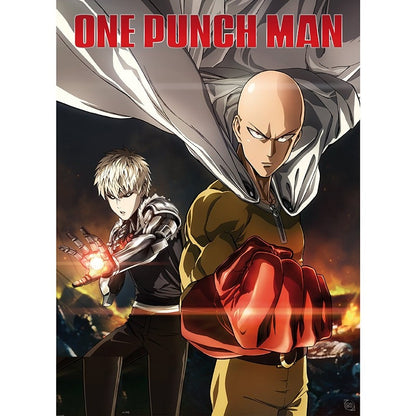 ONE PUNCH MAN - Set 2 Posters Chibi 52x38 - Saitama & Genos