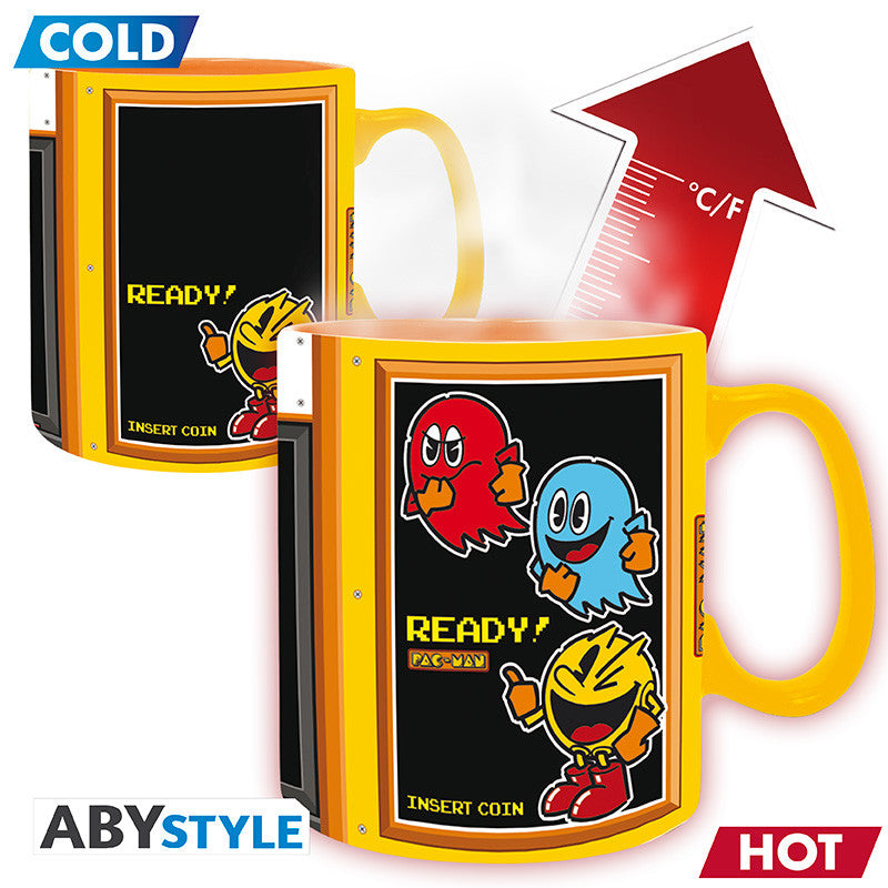 PAC-MAN Mug Heat Change 460 ml Arcade