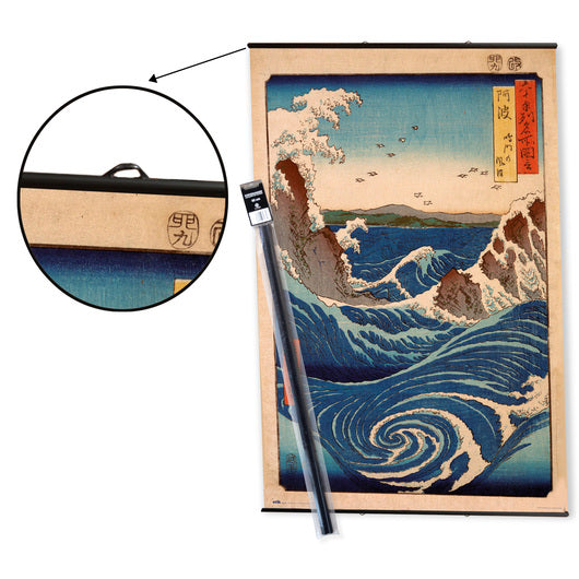 THE NARUTO WHIRLPOOLS POSTER HANGER PACK