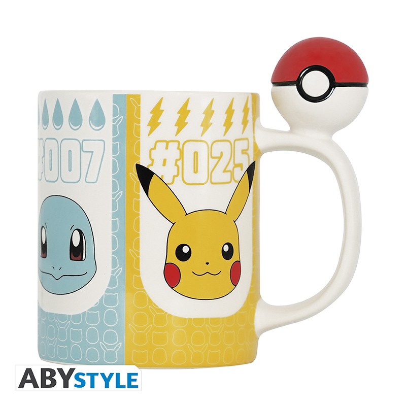 POKEMON Mug 3D handle Pokéball