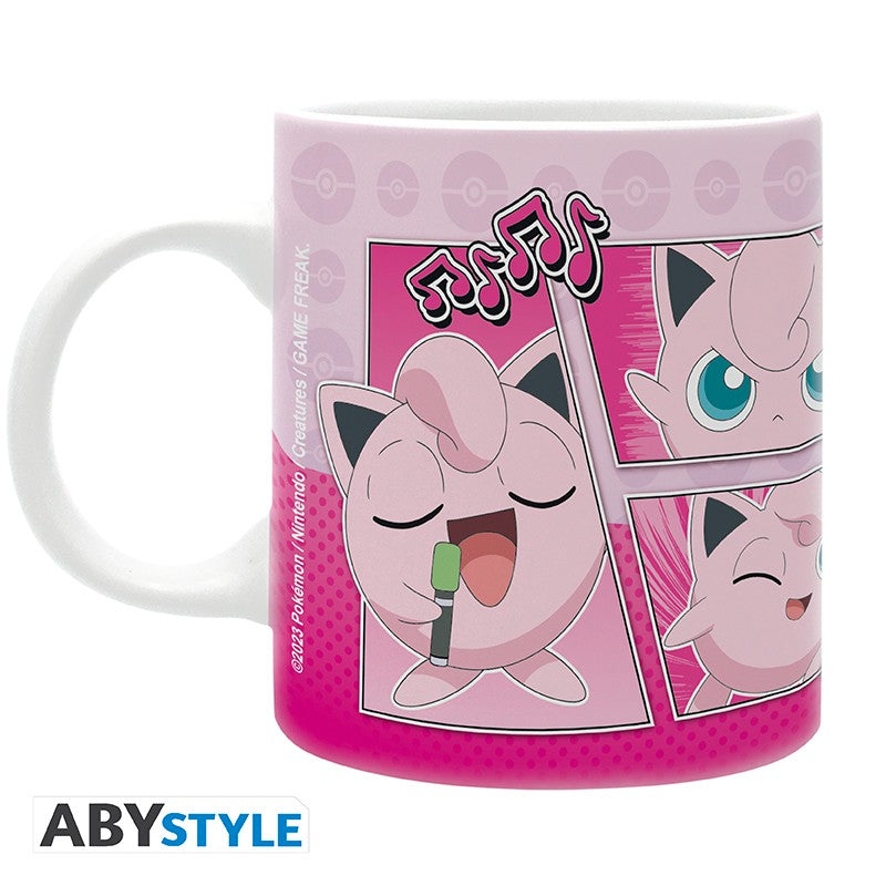 POKEMON Mug Jigglypuff Comic Strip