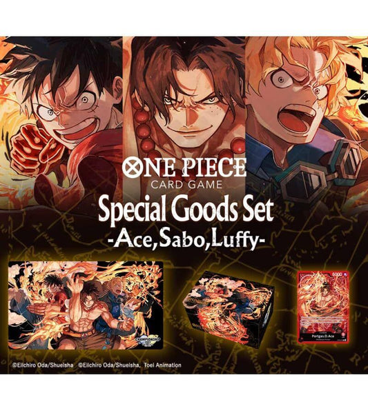 One Piece Card Game: Special Goods Set -Ace/Sabo/Luffy