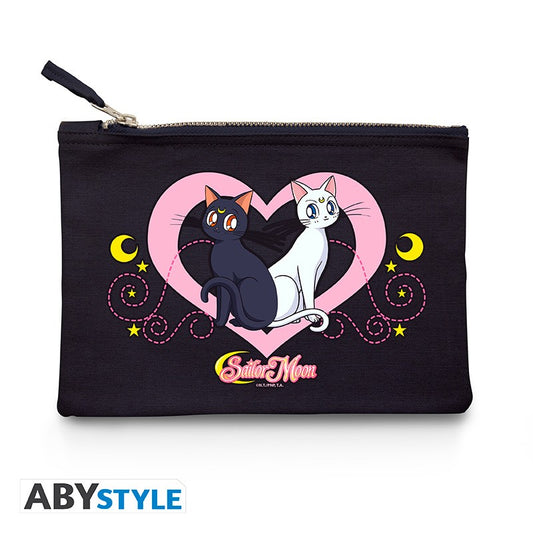 SAILOR MOON Cosmetic Case Luna & Artemis