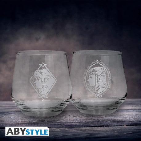HE LEGEND OF ZELDA - 2 Glass Set - Zelda & Link EUROPE