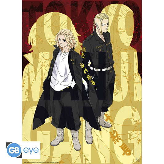 TOKYO REVENGERS Poster Mikey & Draken (52x38cm)